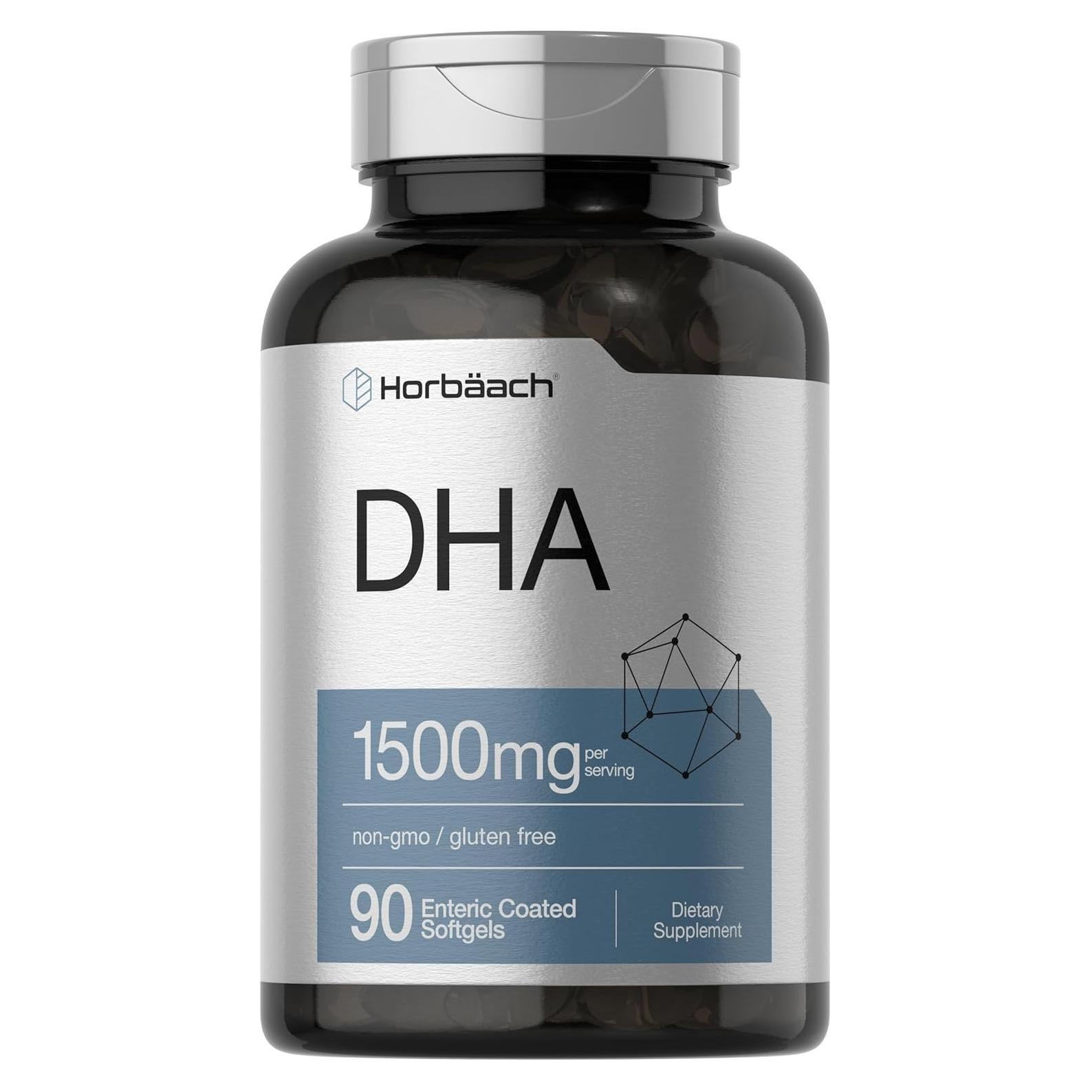 Suplemento DHA Horbaach 1500mg 90 Gelatinas Blandas Omega 3