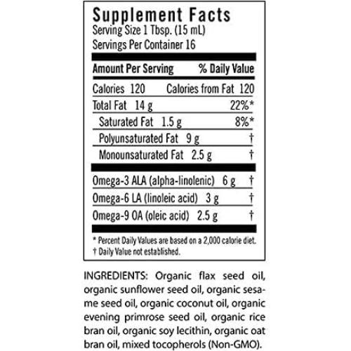 Aceite Omega 3-6-9 Udo's Choice Flora 251 ml Orgánico