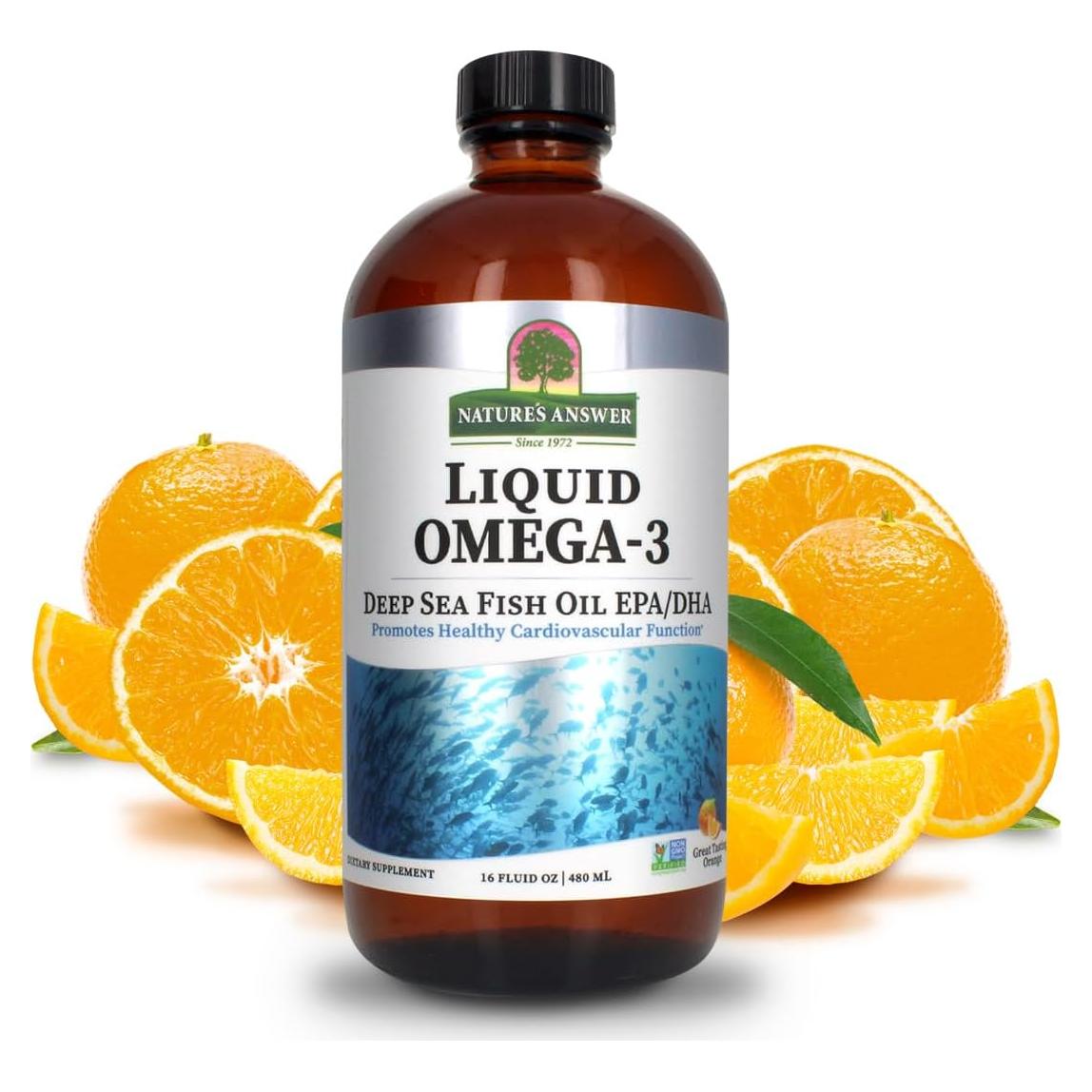 Aceite de Pescado Omega-3 Nature's Answer 473ml EPA/DHA