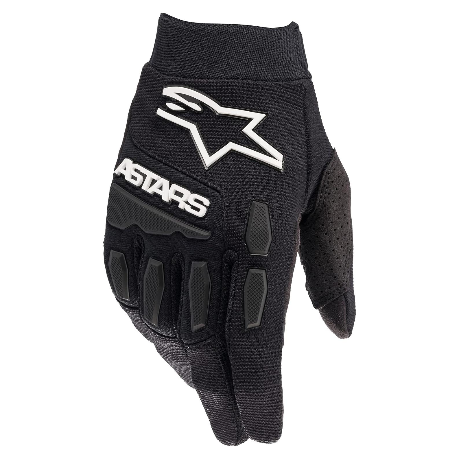 Guantes Alpinestars Full Bore Negro/Blanco Pequeño