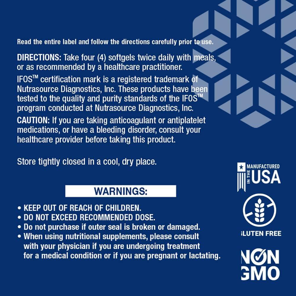 Aceite de Pescado Super Omega-3 Life Extension 240 Gelatinas