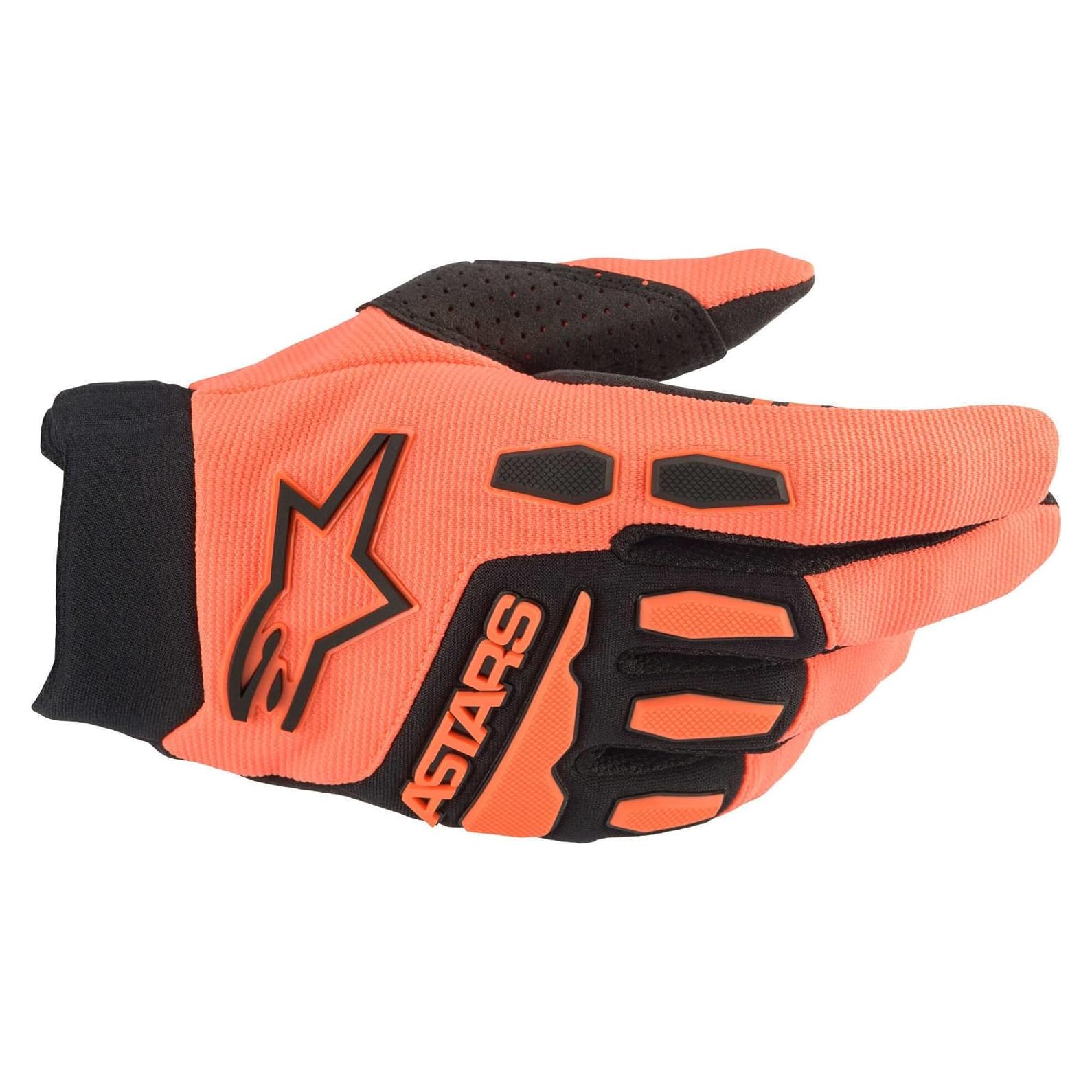 Guantes Alpinestars Full Bore Naranja/Negro Pequeño