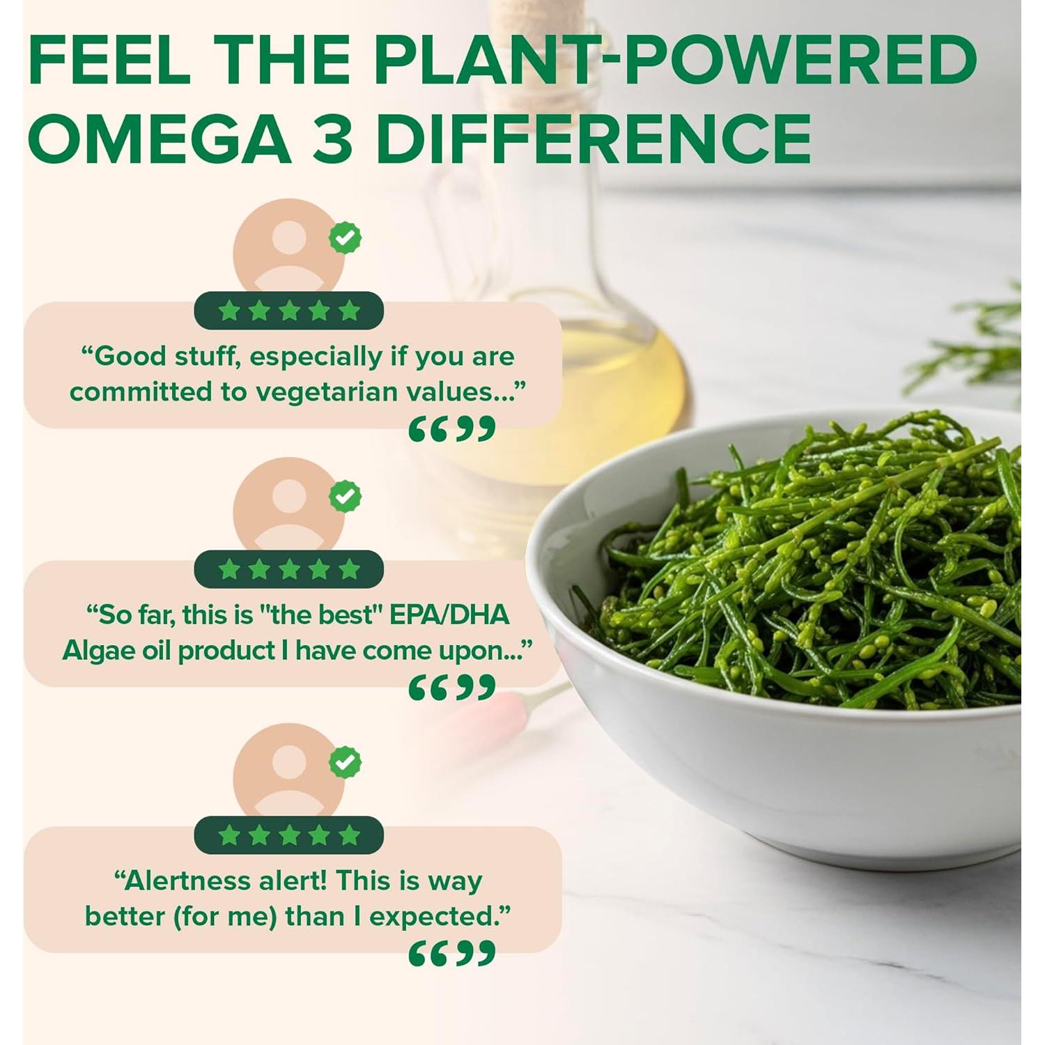 Suplemento Vegano Omega 3 Zenwise Health 48 Geles Blandos