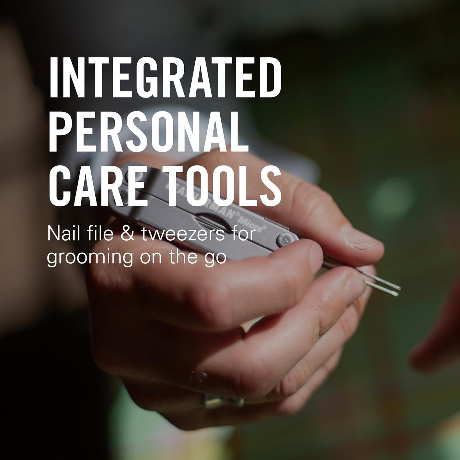 Multi-herramienta LEATHERMAN Micra 10 en 1 Acero Inoxidable