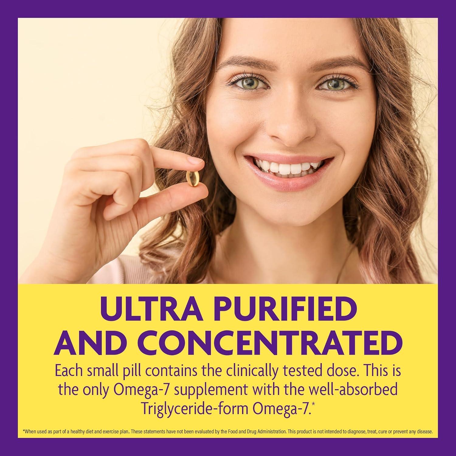 Suplemento Omega 7 InnovixLabs 210 mg Ácido Palmitoleico 30 Gelatinas