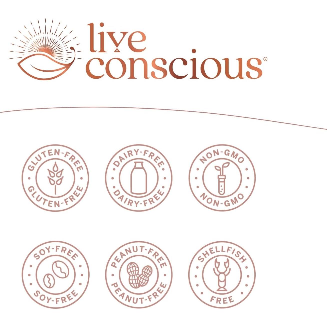 Aceite de Pescado Omega-3 Live Conscious 120 Cápsulas 800 mg EPA