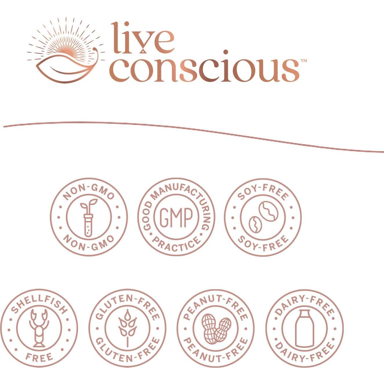 Aceite de Pescado Omega-3 Live Conscious 120 Cápsulas 800 mg EPA