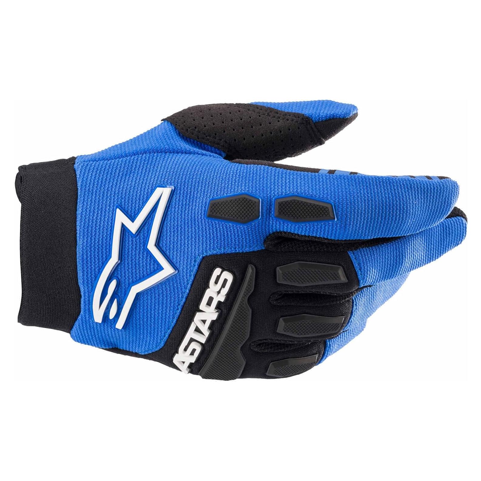 Guantes Alpinestars Full Bore Joven Grande Azul/Negro