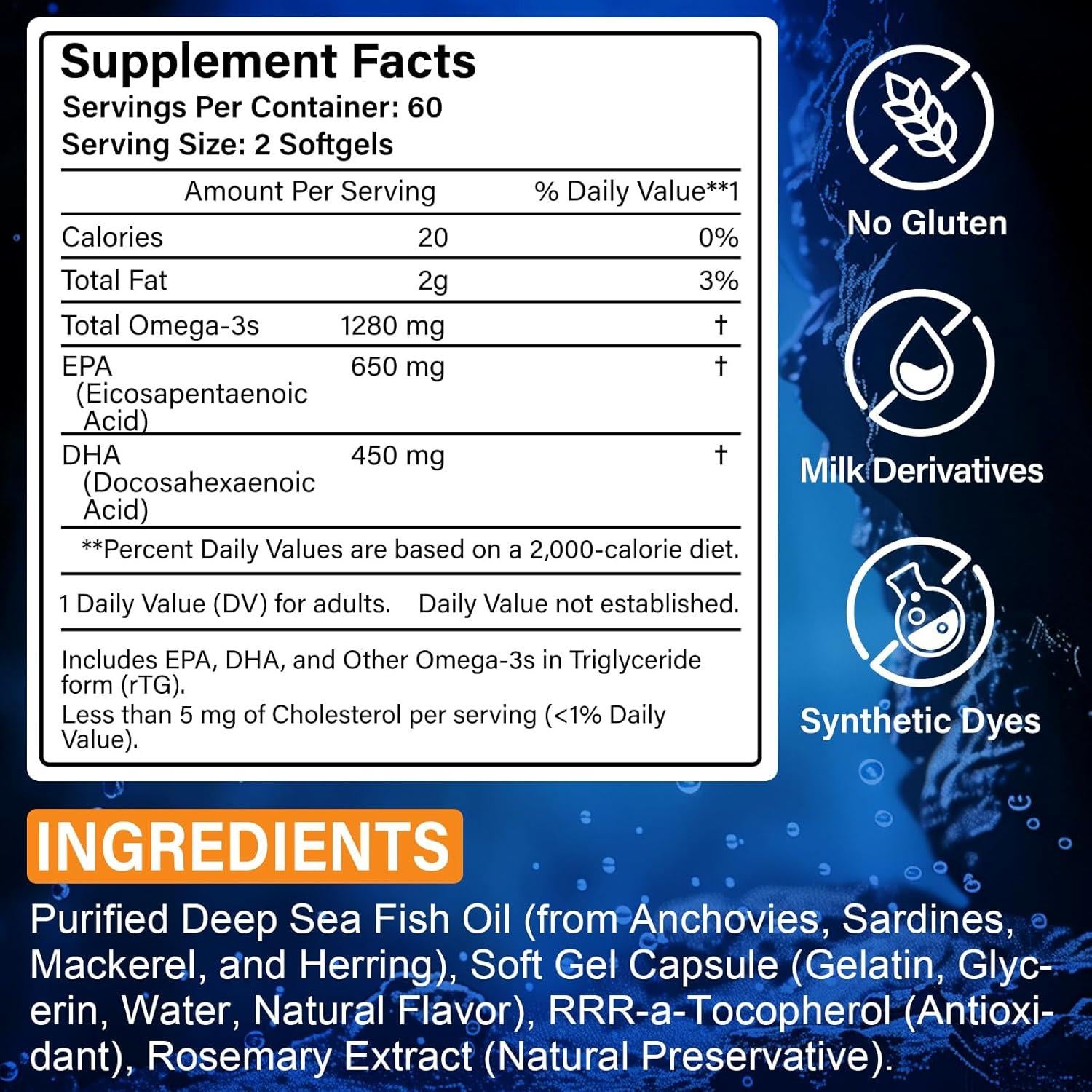 Suplemento Omega 3 Aceite de Pescado Nature Made - 120 Gelatinas