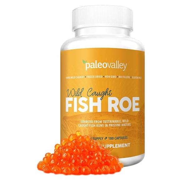 Caviar de Pescado Salvaje Paleovalley 3.69g Omega-3 Natural