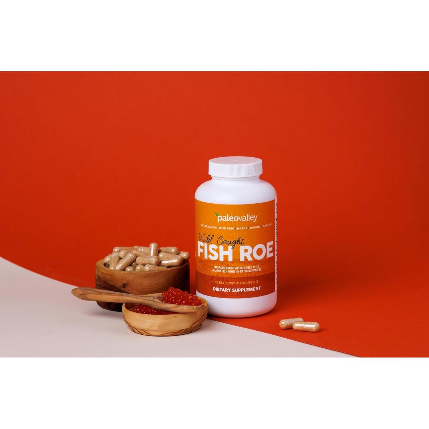 Caviar de Pescado Salvaje Paleovalley 3.69g Omega-3 Natural