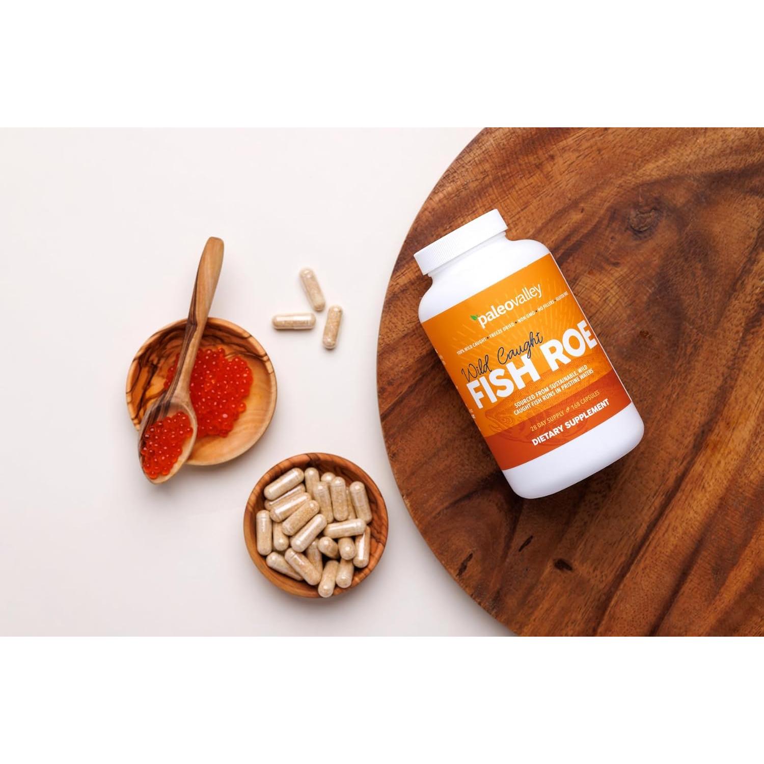 Caviar de Pescado Salvaje Paleovalley 3.69g Omega-3 Natural