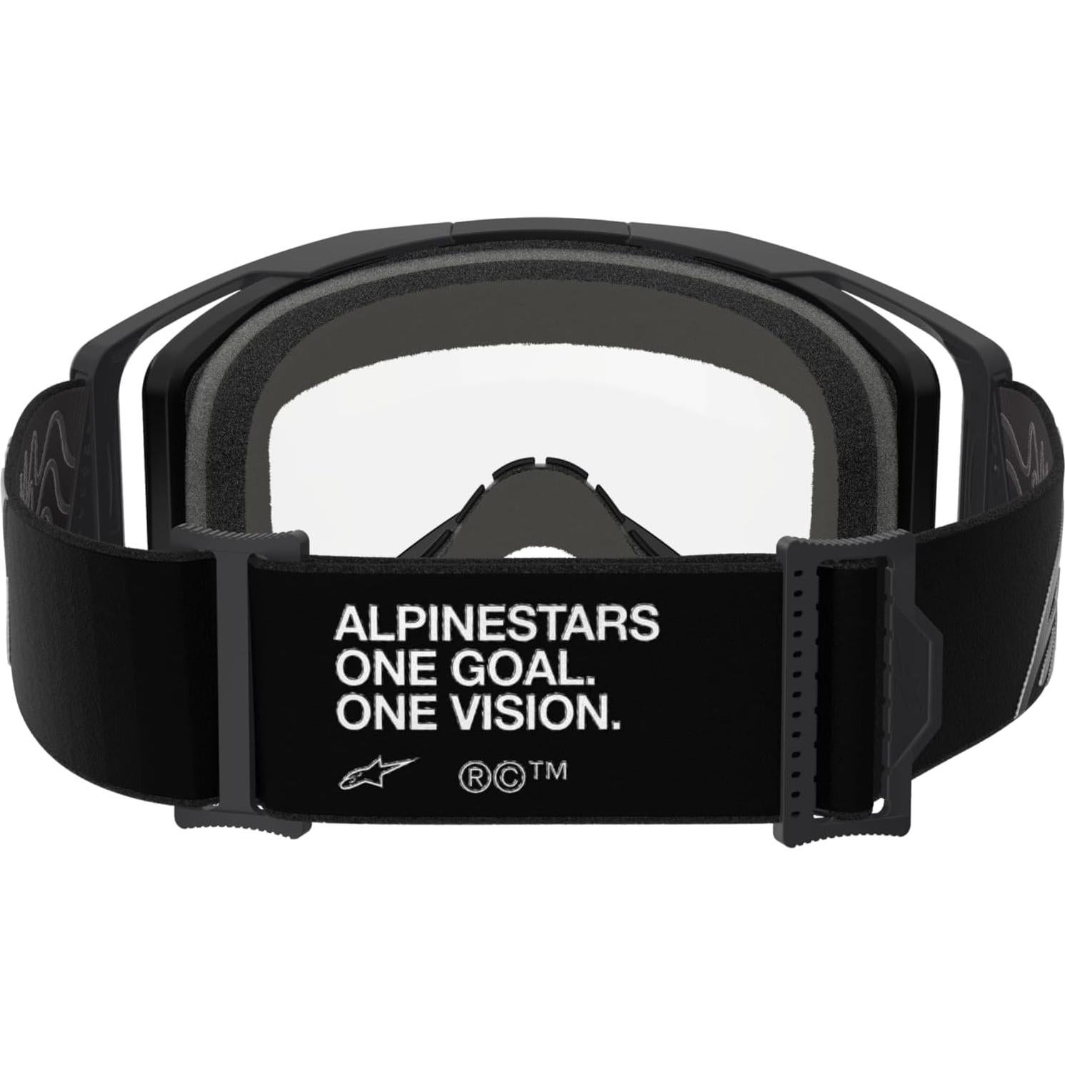 Gafas Alpinestars Vision 8 MX ATV MTB Negro Lente Clara