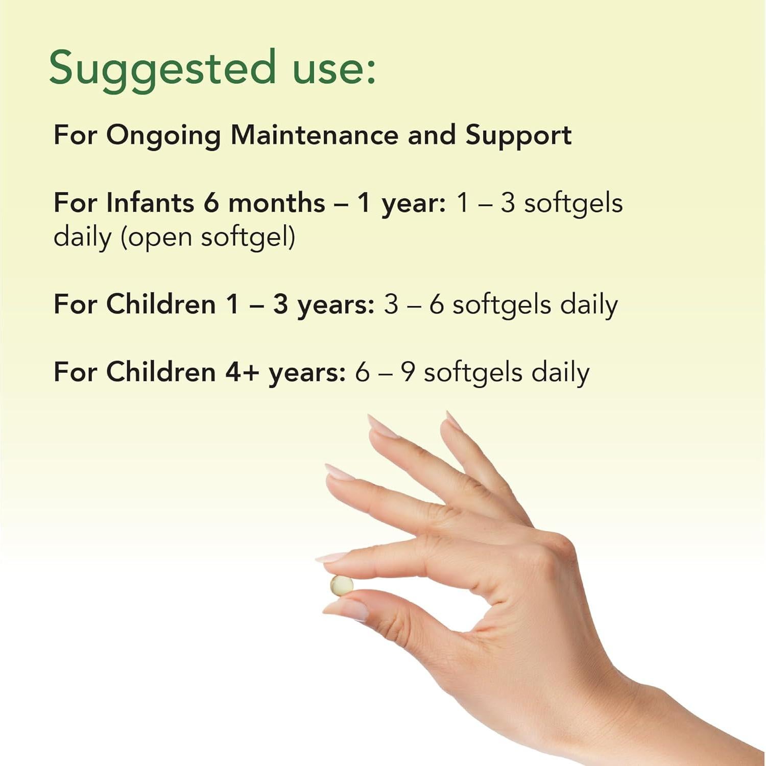 Suplemento de DHA ChildLife para Niños - 90 Geles Blandos Sabor Fresa