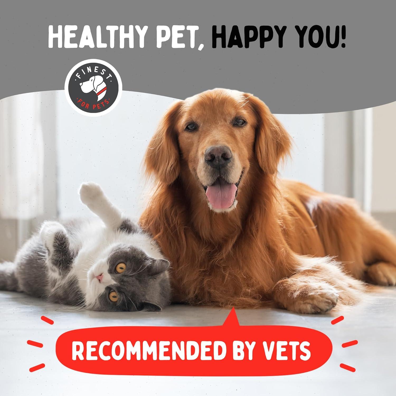 Aceite de Salmón Salvaje de Alaska 32 oz - Suplemento Omega 3 para Perros y Gatos