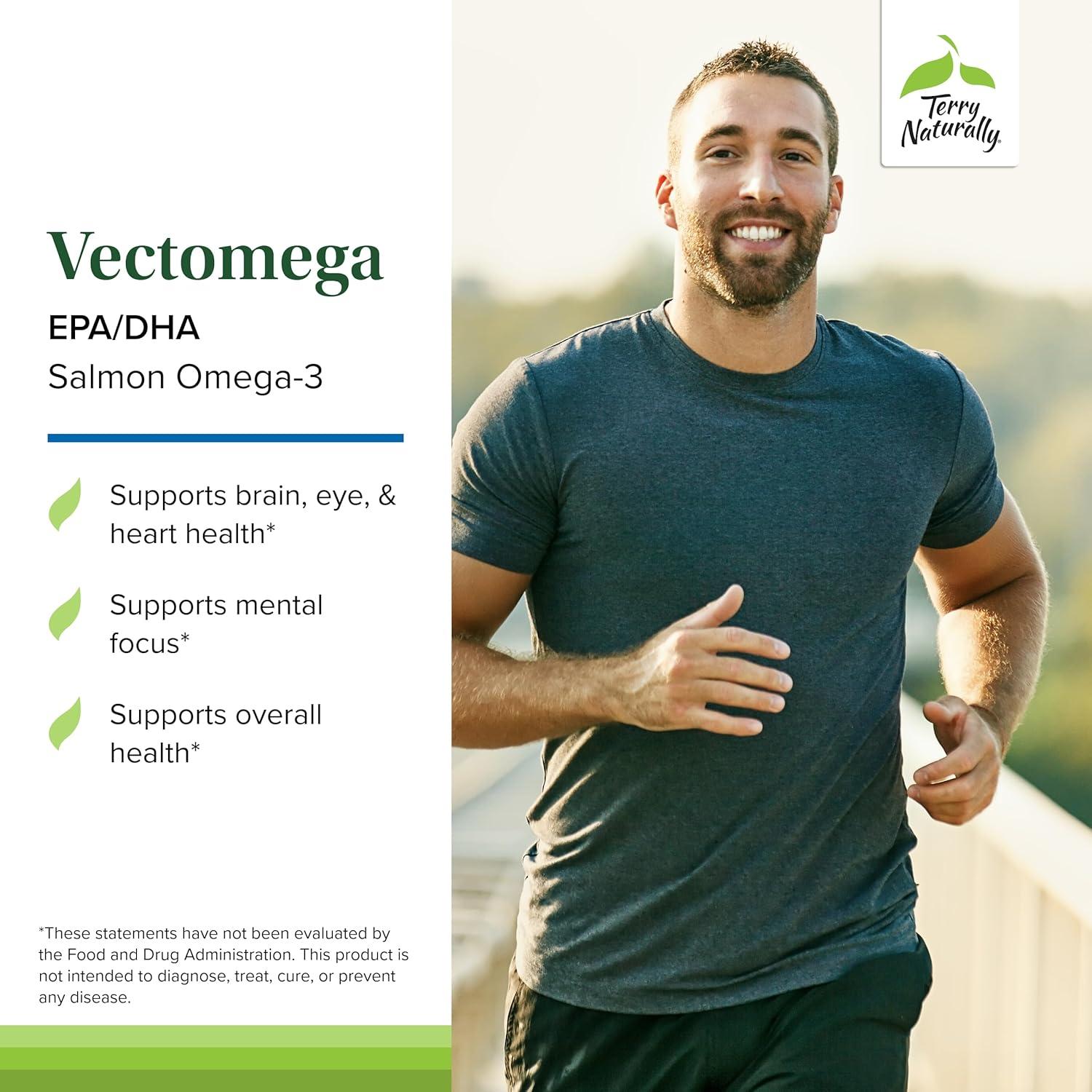 Terry Naturally Vectomega Omega-3 - 60 Tabletas EPA DHA