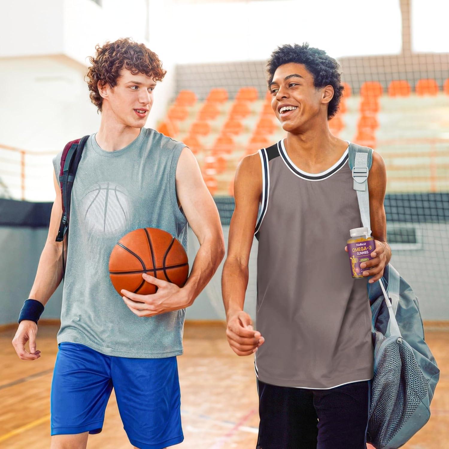 Gomitas Omega 3 NuBest Veganas para Niños 60 Unidades