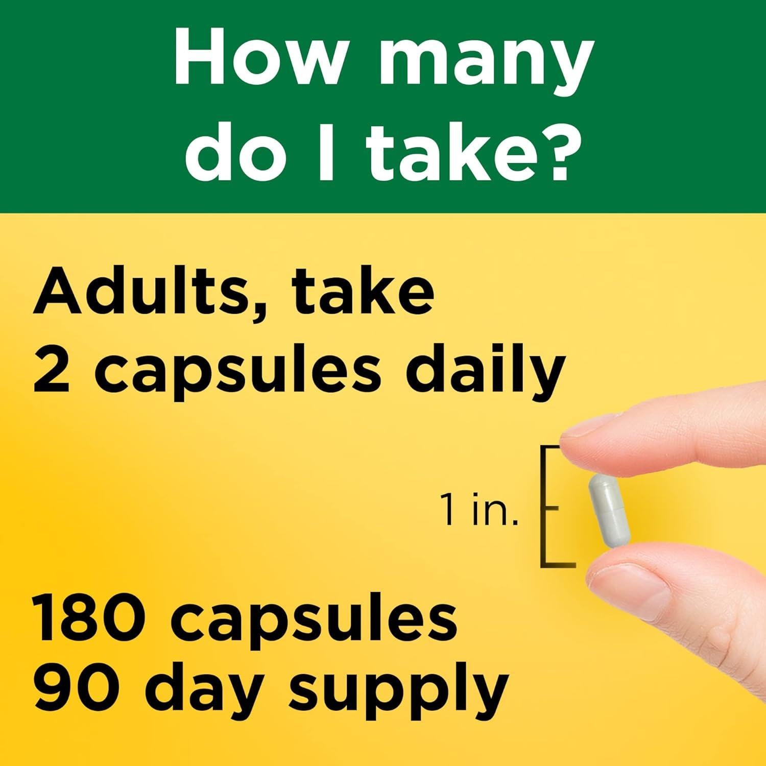 Nature Made Magnesio Glicinato 200 mg 180 Cápsulas Suplemento