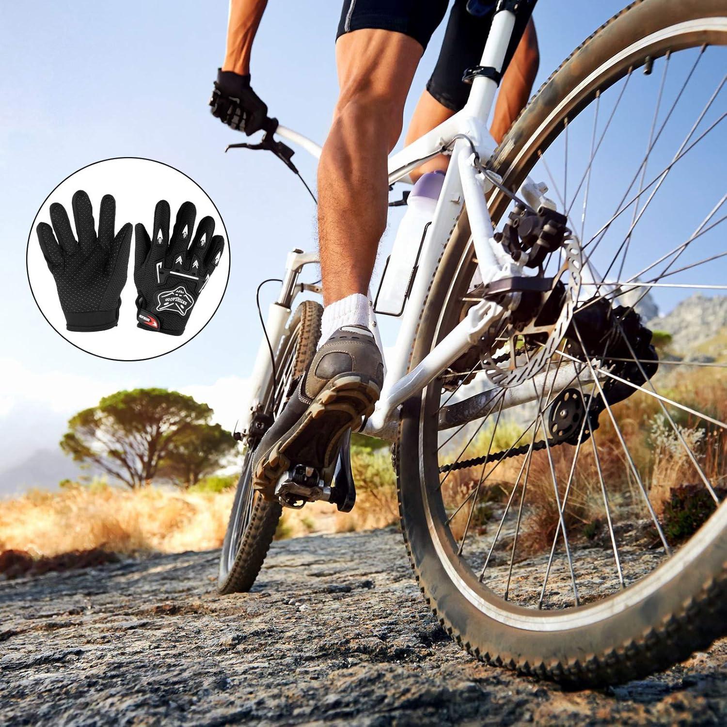 Guantes de Motocicleta Frienda para Niños 18x9 cm Negros