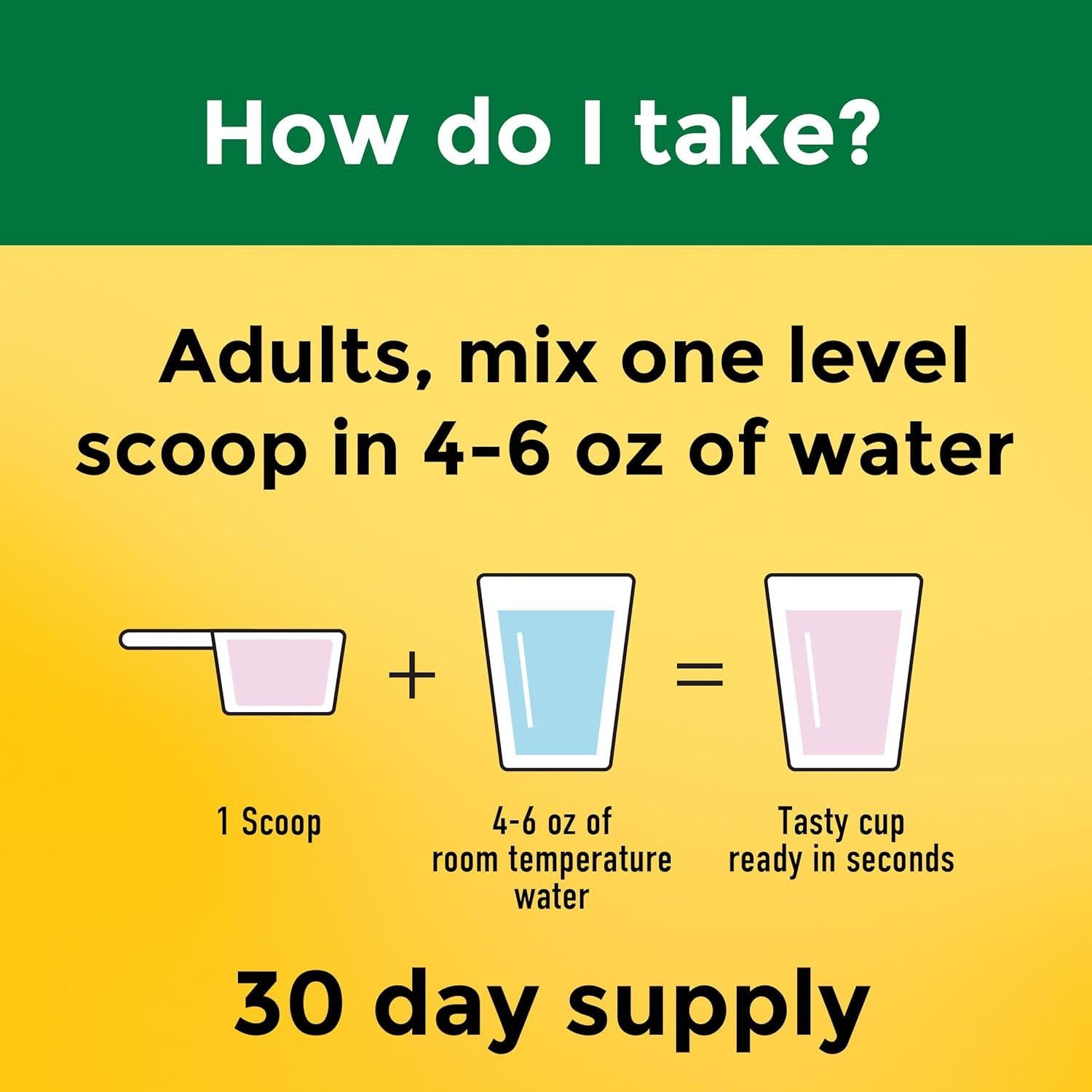 Nature Made Mezcla en Polvo de Magnesio 300mg 3-en-1 Sabor Limonada Rosa 96g