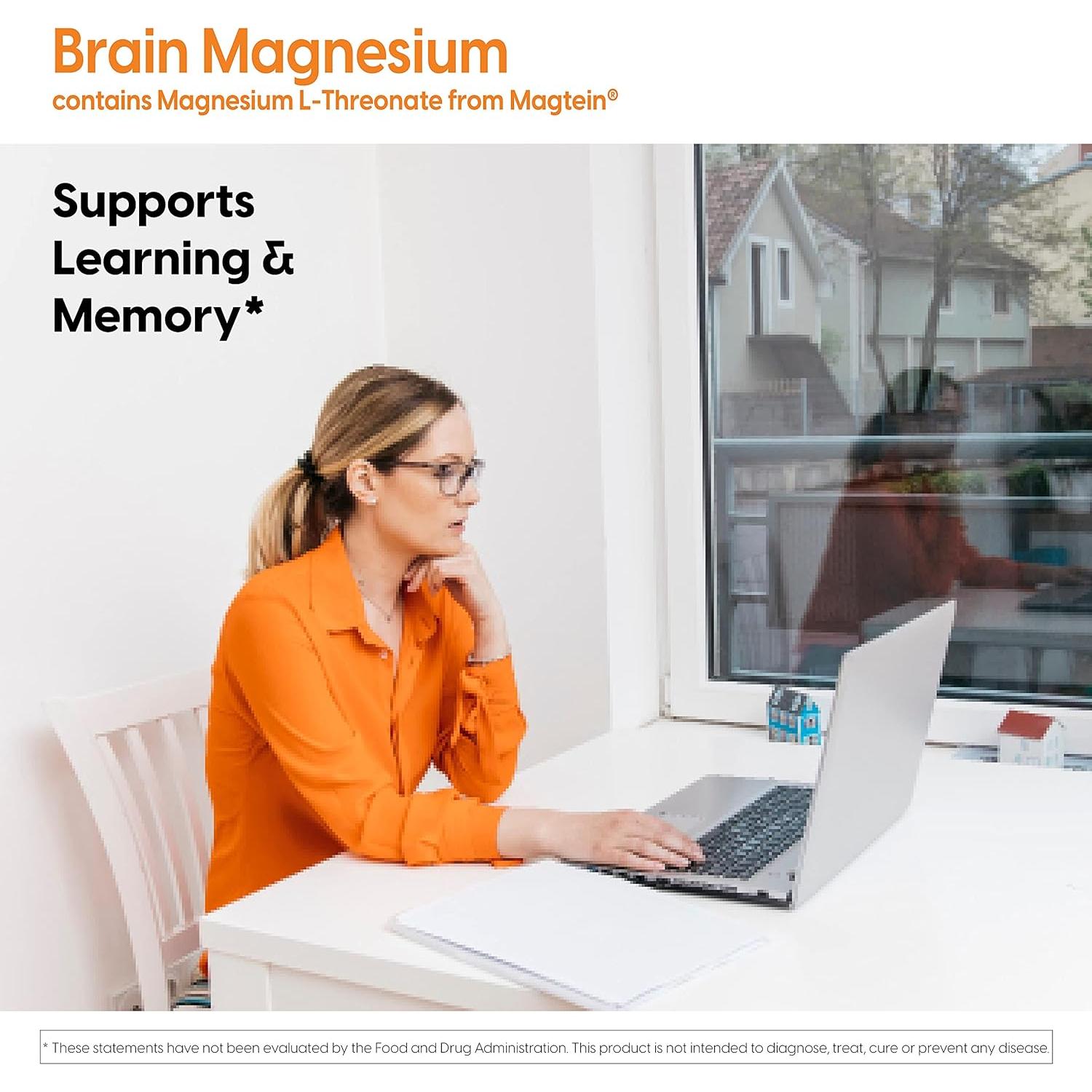 Cápsulas de Magnesio L-Treonato Doctor's Best 90 g