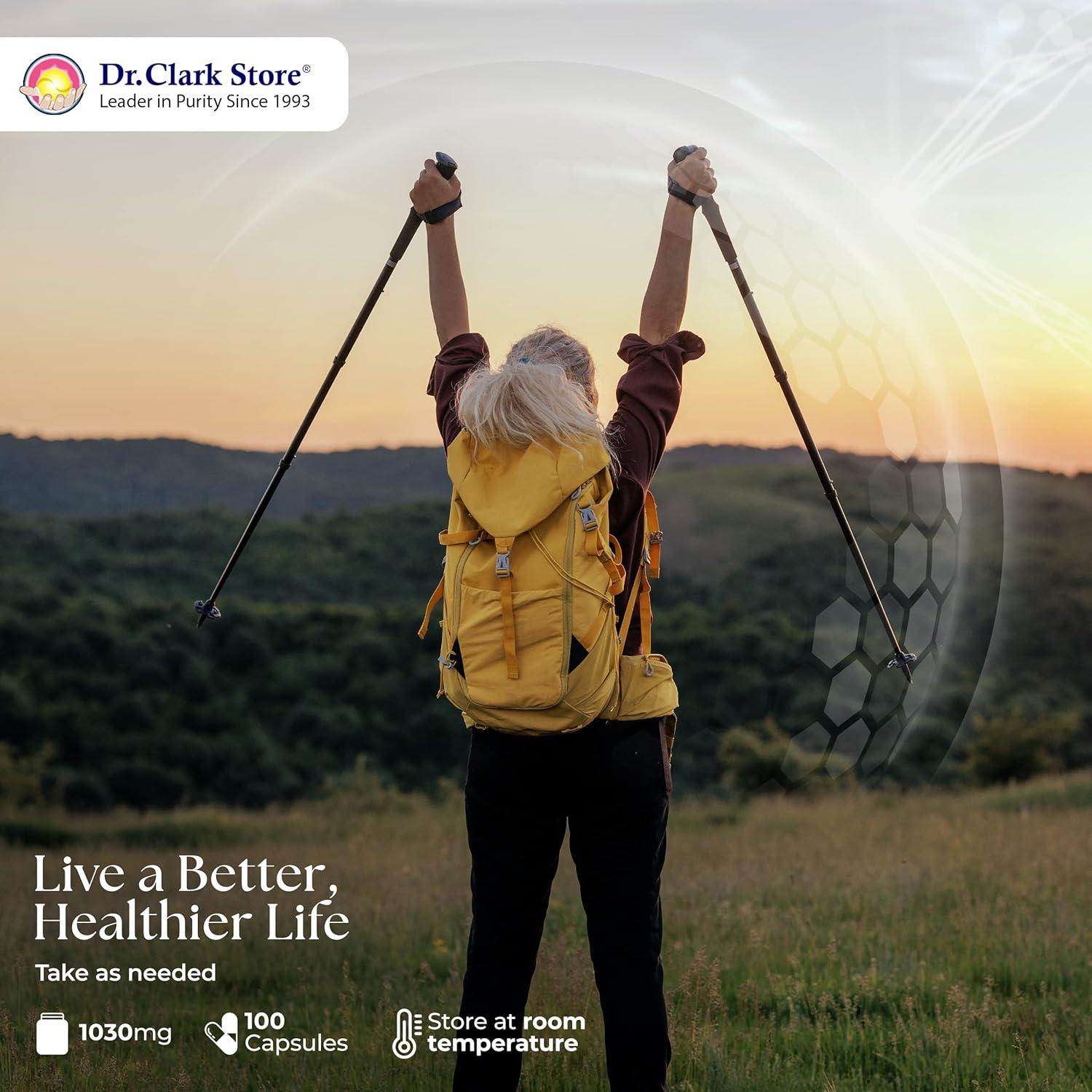 Sulfato de Magnesio USP Dr. Clark 1030 mg - 100 Cápsulas