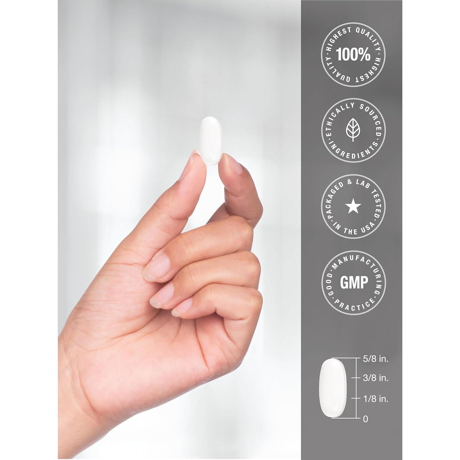 Suplemento de Magnesio Doctor's Way 500mg 100 Tabletas Recubiertas