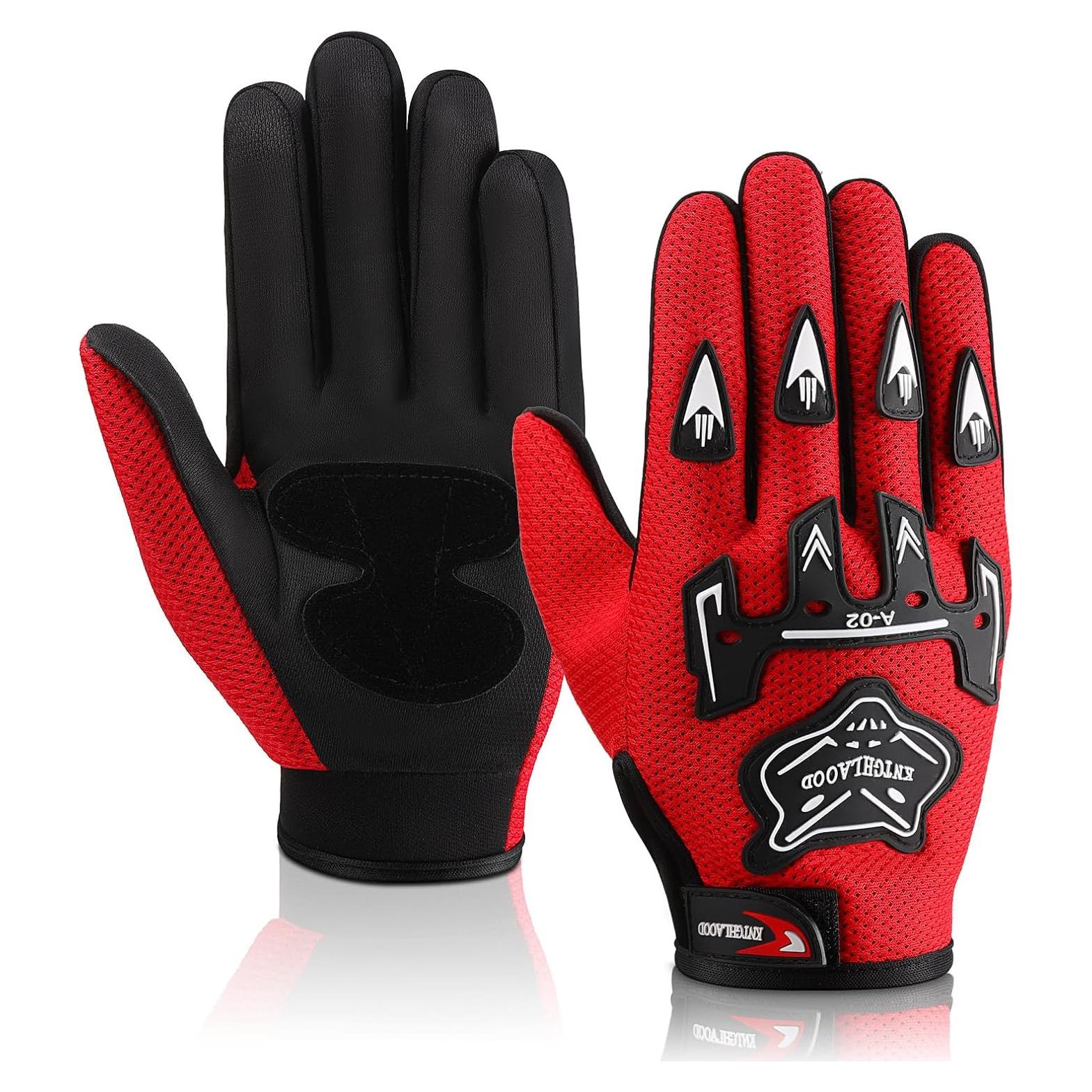 Guantes de Ciclismo Frienda Rojo 23x11.5cm Invierno