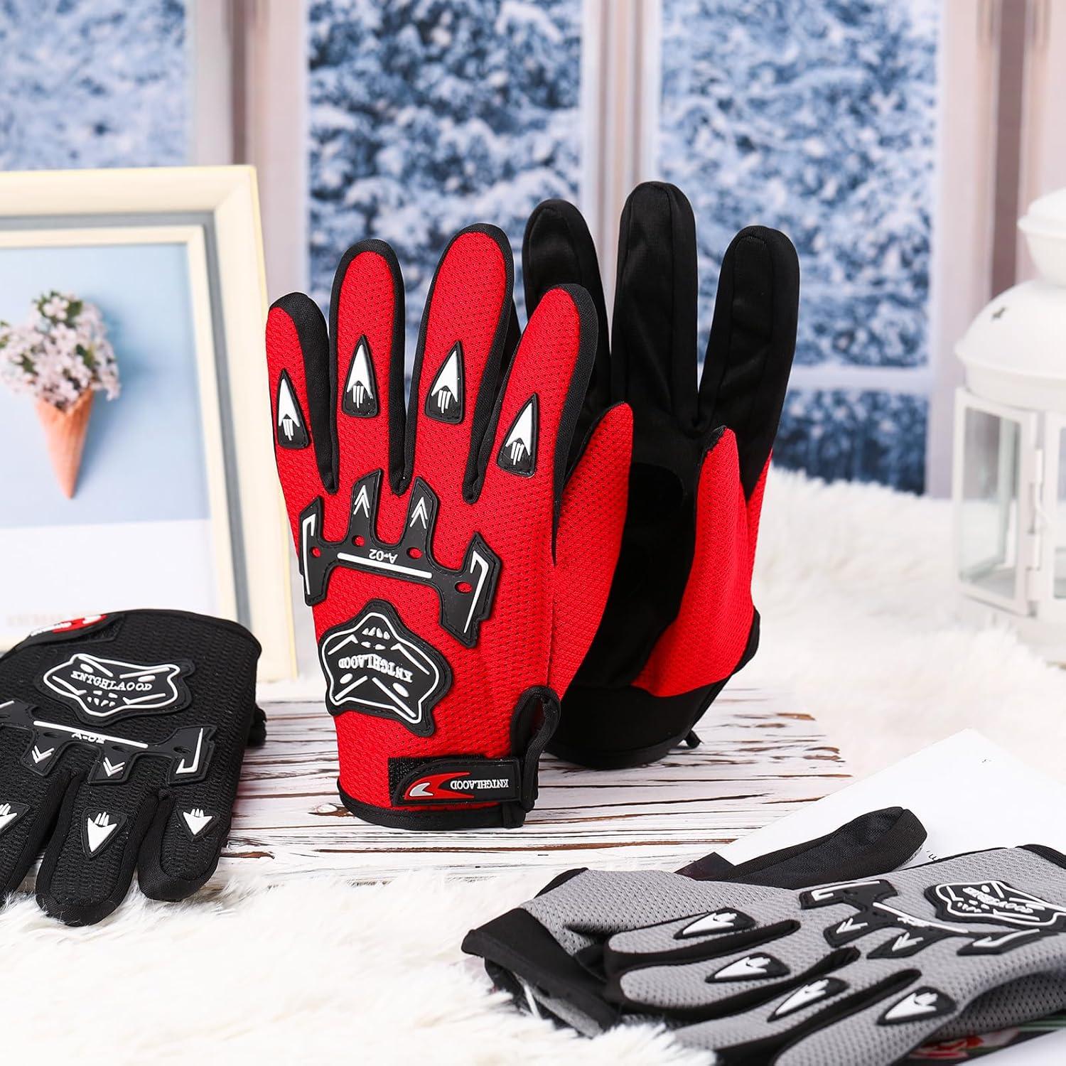 Guantes de Ciclismo Frienda Rojo 23x11.5cm Invierno