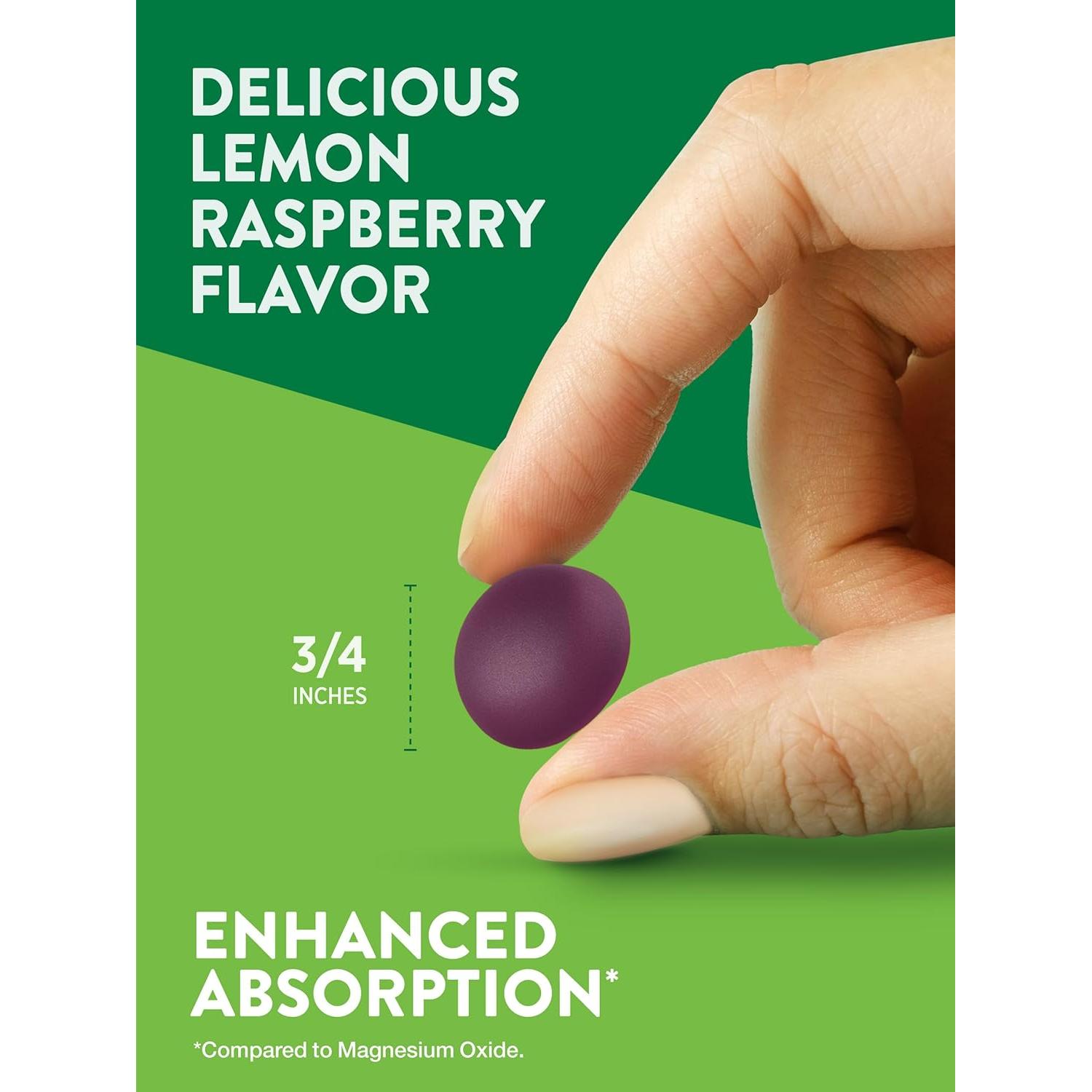 Gomitas de Magnesio Veganas La Verdad de la Naturaleza 200mg 60 Unidades