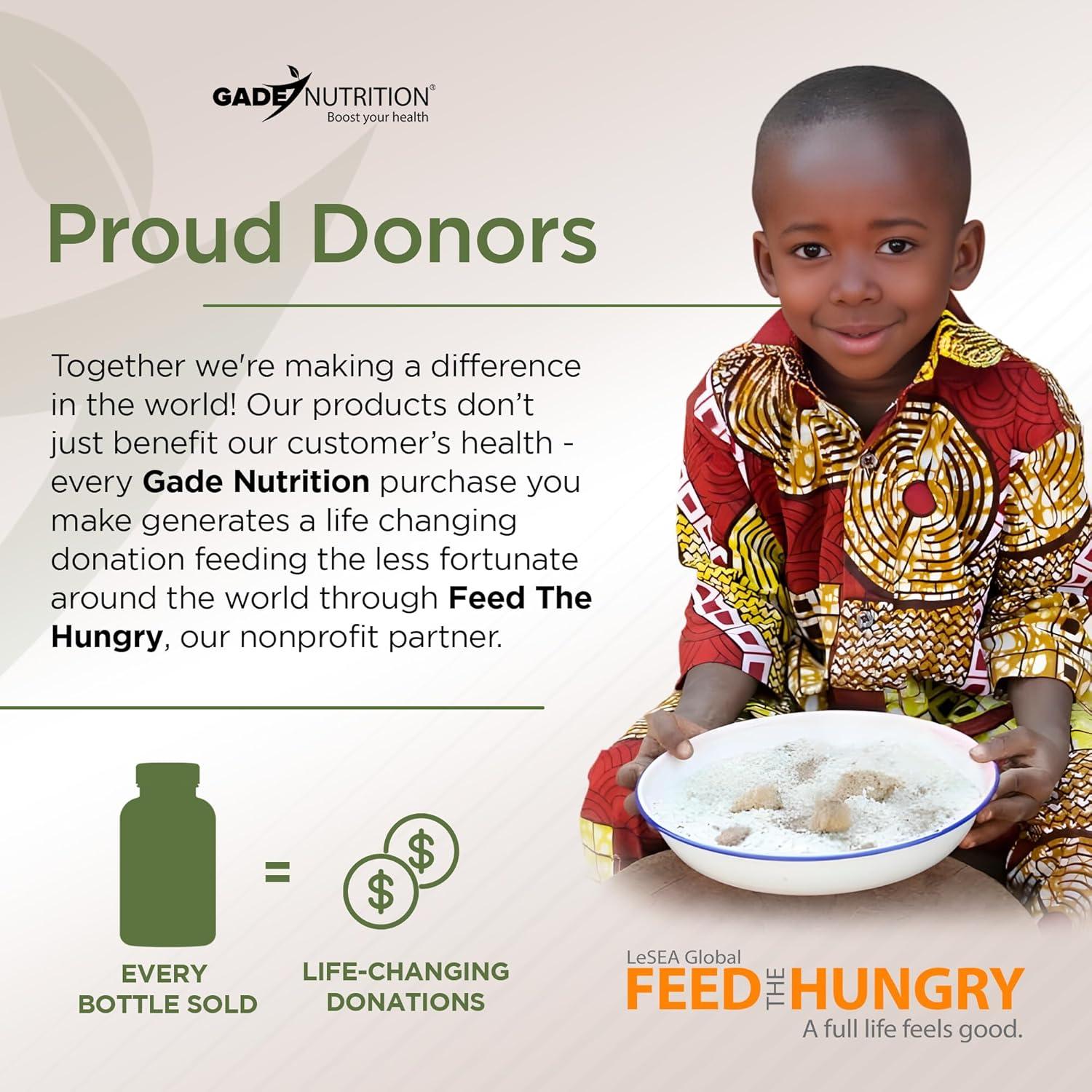 Óxido de Magnesio Puro Gade Nutrition 750 mg - 90 Cápsulas