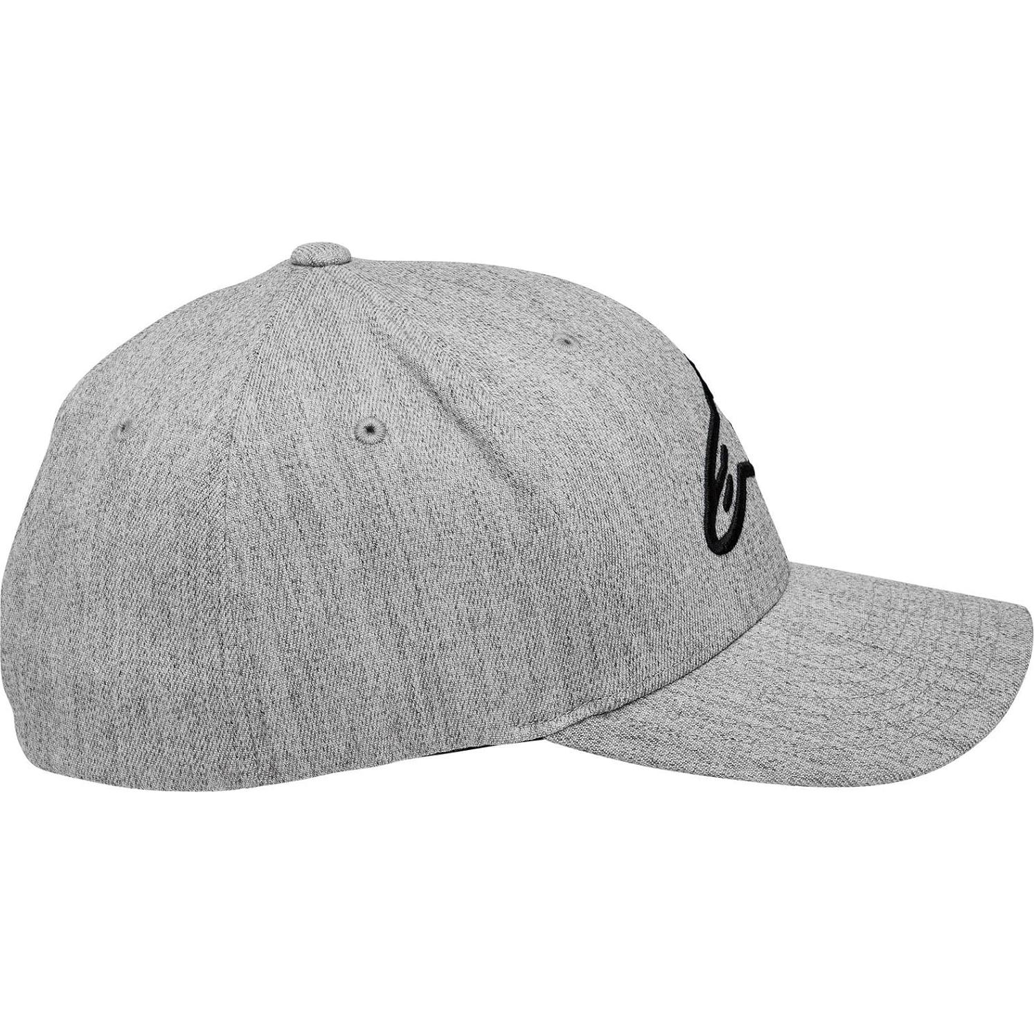 Gorra Flexfit Alpinestars Curva Hombre Negro/Blanco