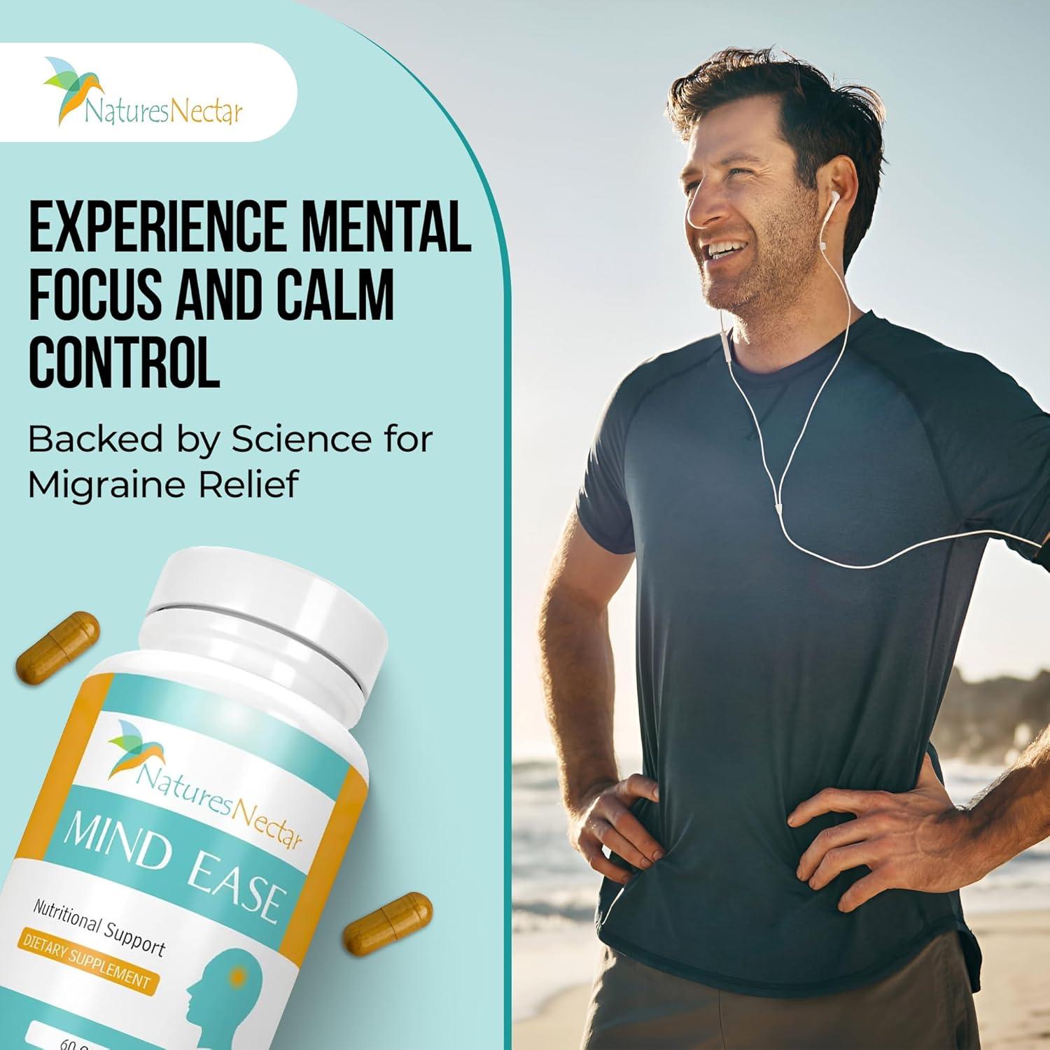 Néctar de la Naturaleza Cápsulas para Migrañas 60 Unidades