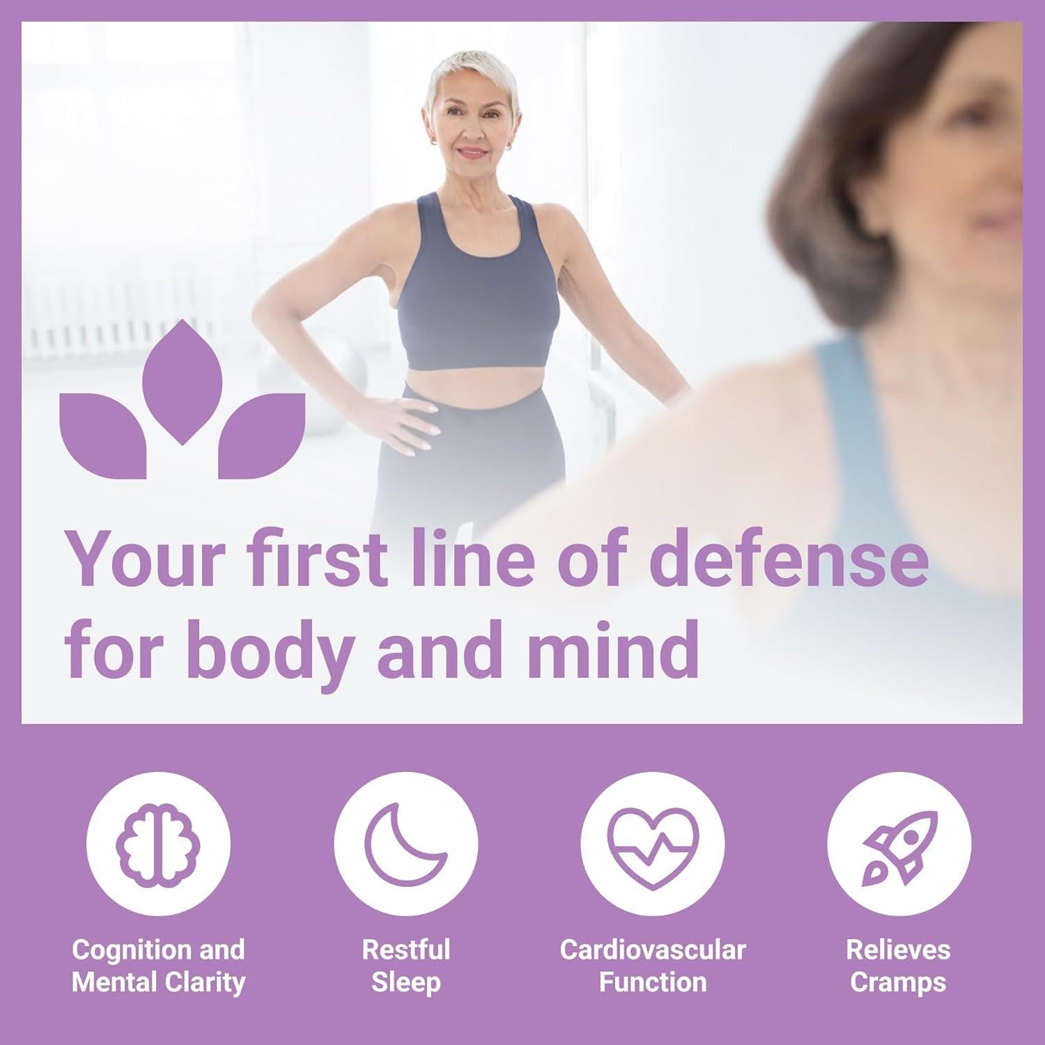 Glicinato de Magnesio Luma Nutrition 1000mg - 60 Cápsulas Veganas