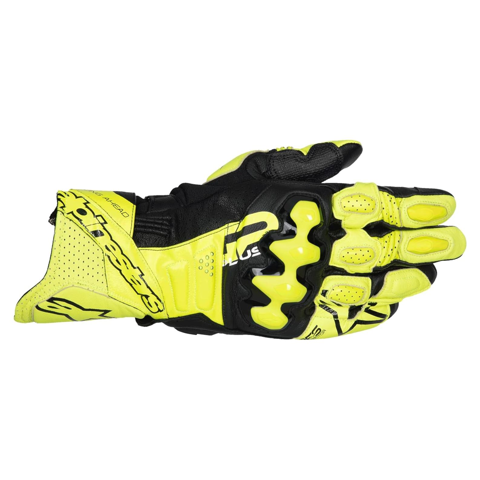 Guantes de Motociclismo Alpinestars GP Plus R V3, Cuero, Negro