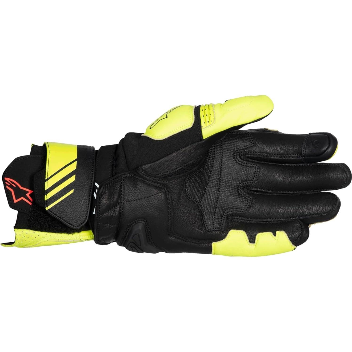 Guantes de Motociclismo Alpinestars GP Plus R V3, Cuero, Negro