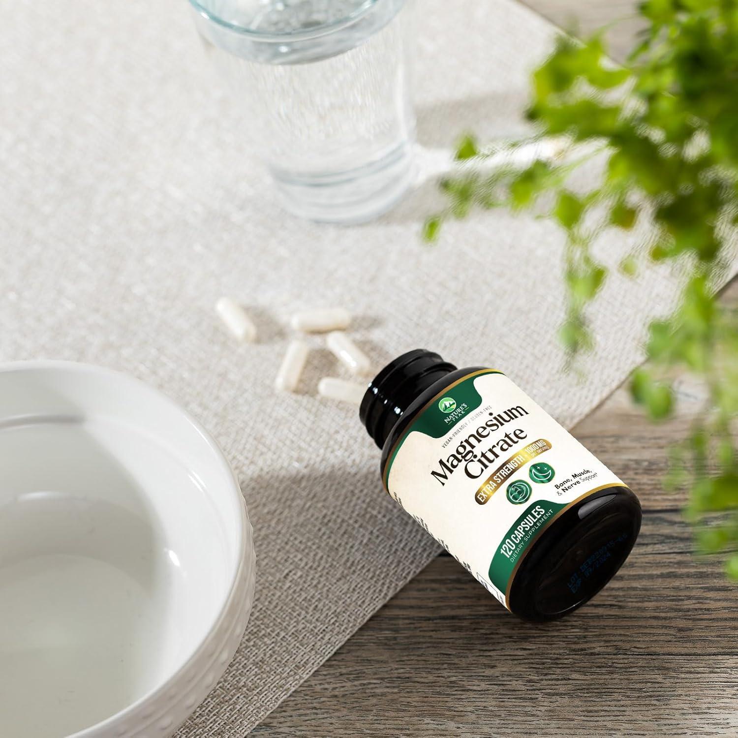 Citrato de Magnesio 1000mg Nature's Peak - 120 Cápsulas