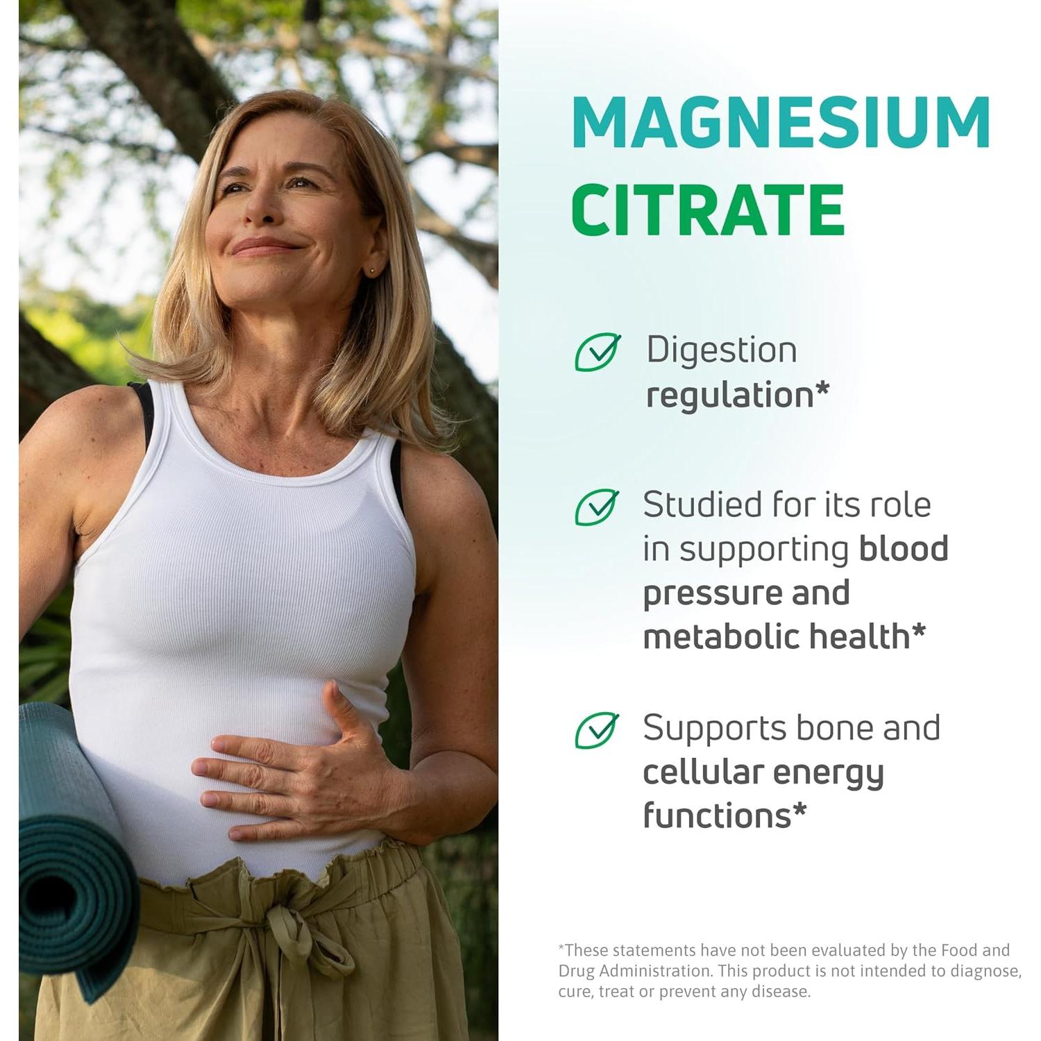 Nutra Mag X3 Suplemento de Magnesio 400 mg - Alivio del Estrés