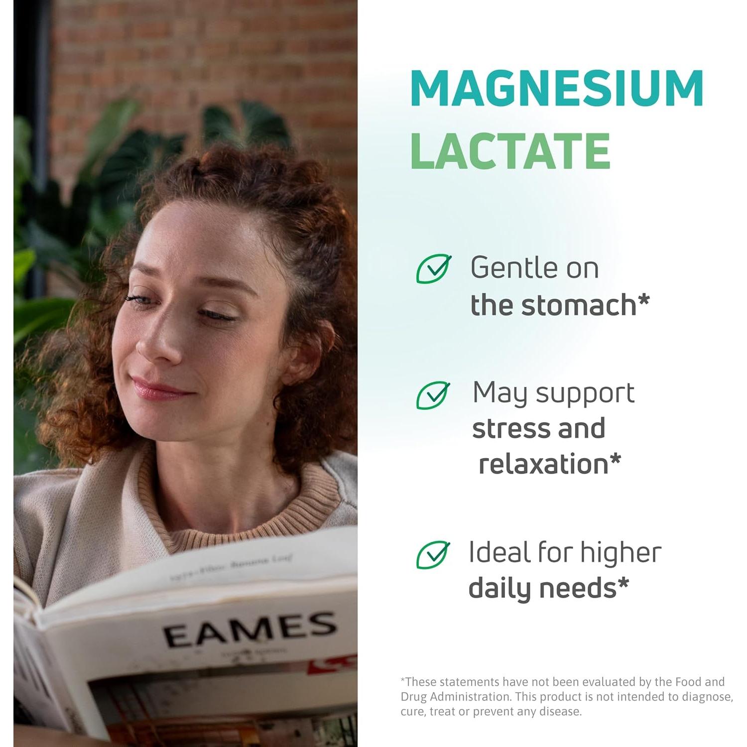 Nutra Mag X3 Suplemento de Magnesio 400 mg - Alivio del Estrés