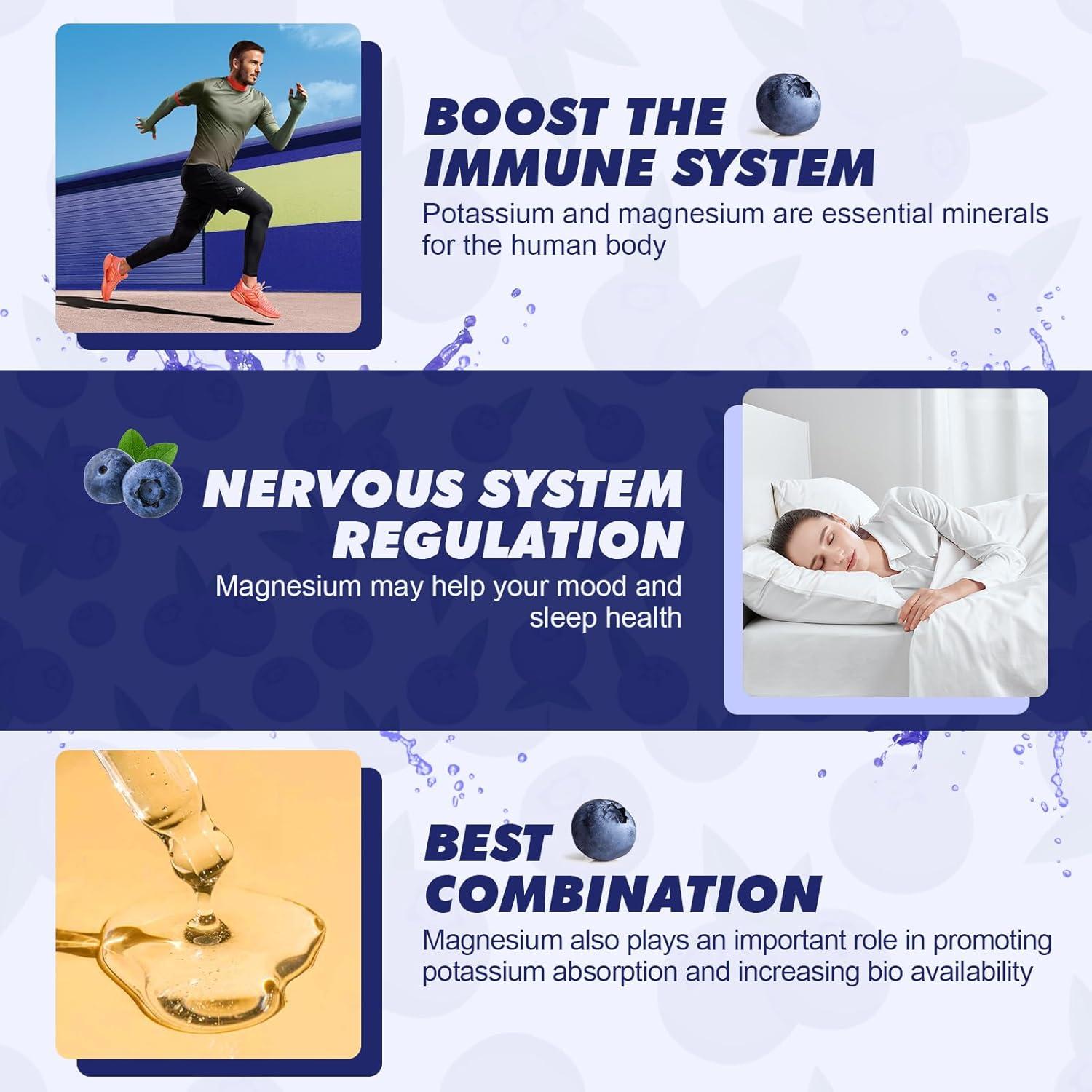 Suplemento Líquido de Potasio y Magnesio Alliwise 118 ml