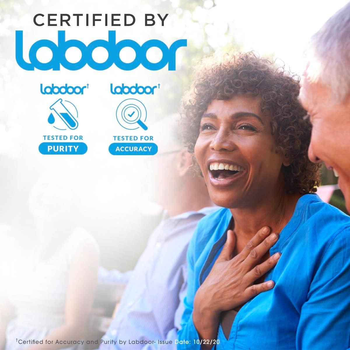 Glicinato y Malato de Magnesio FarmHaven 120 Cápsulas 800 UI D3