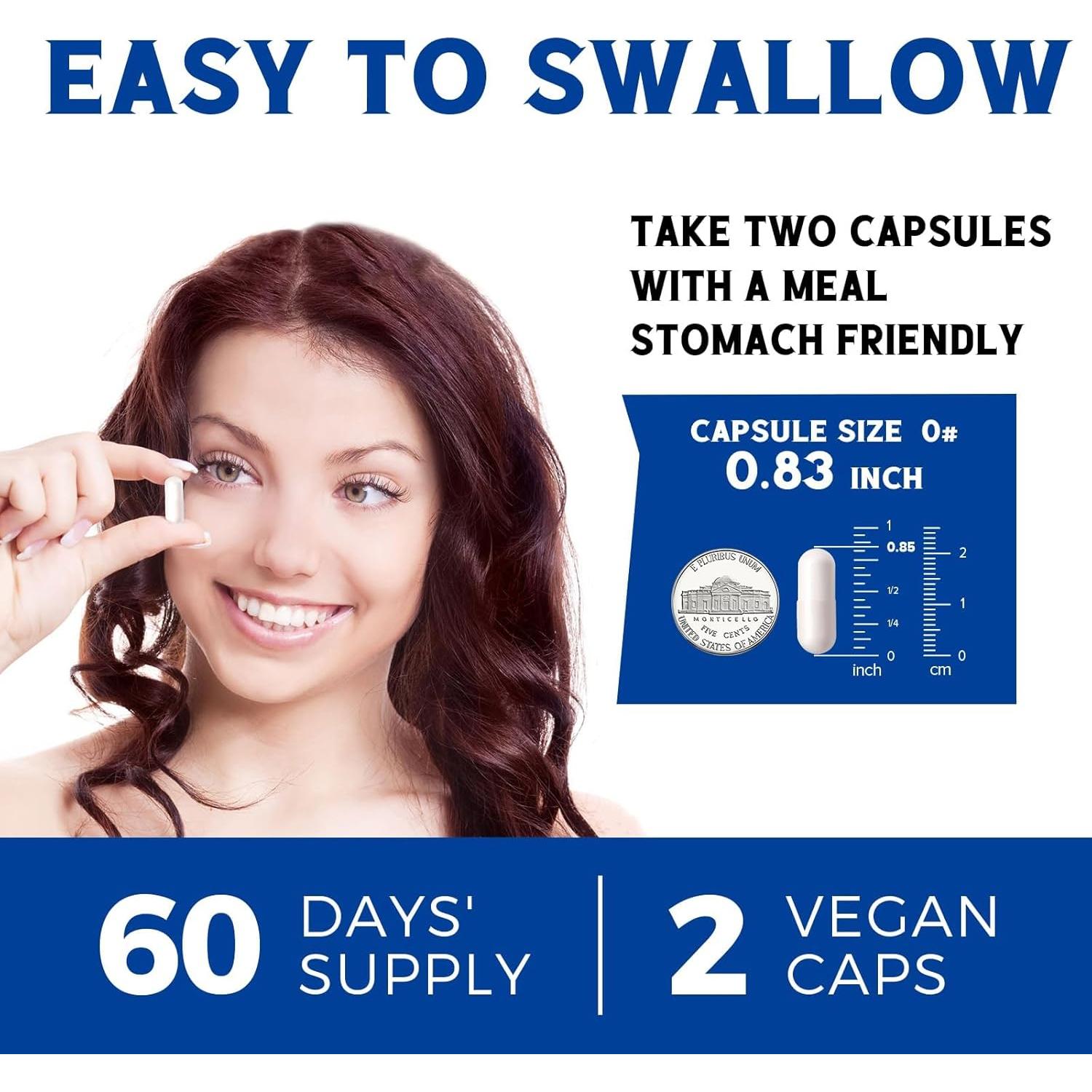 Complejo de Magnesio 10 en 1 Vitalibre 420mg 120 Cápsulas Veganas