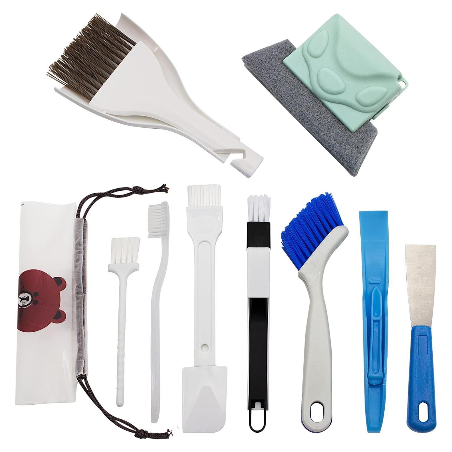 Juego de Cepillos de Limpieza NADONEL 10 Piezas Multiusos