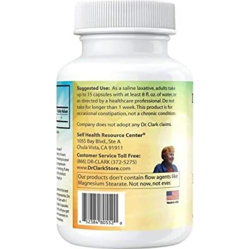 Sulfato de Magnesio Dr Clark Store 1030 mg 100 Cápsulas