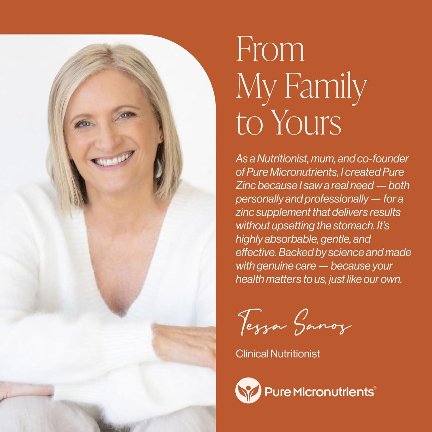 Suplemento de Zinc Puro 25mg Chelato Bisglicinato TRAACS 120 Cápsulas