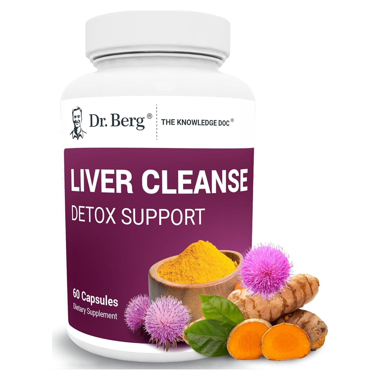 Cápsulas de desintoxicación del hígado Dr. Berg - 60 unidades