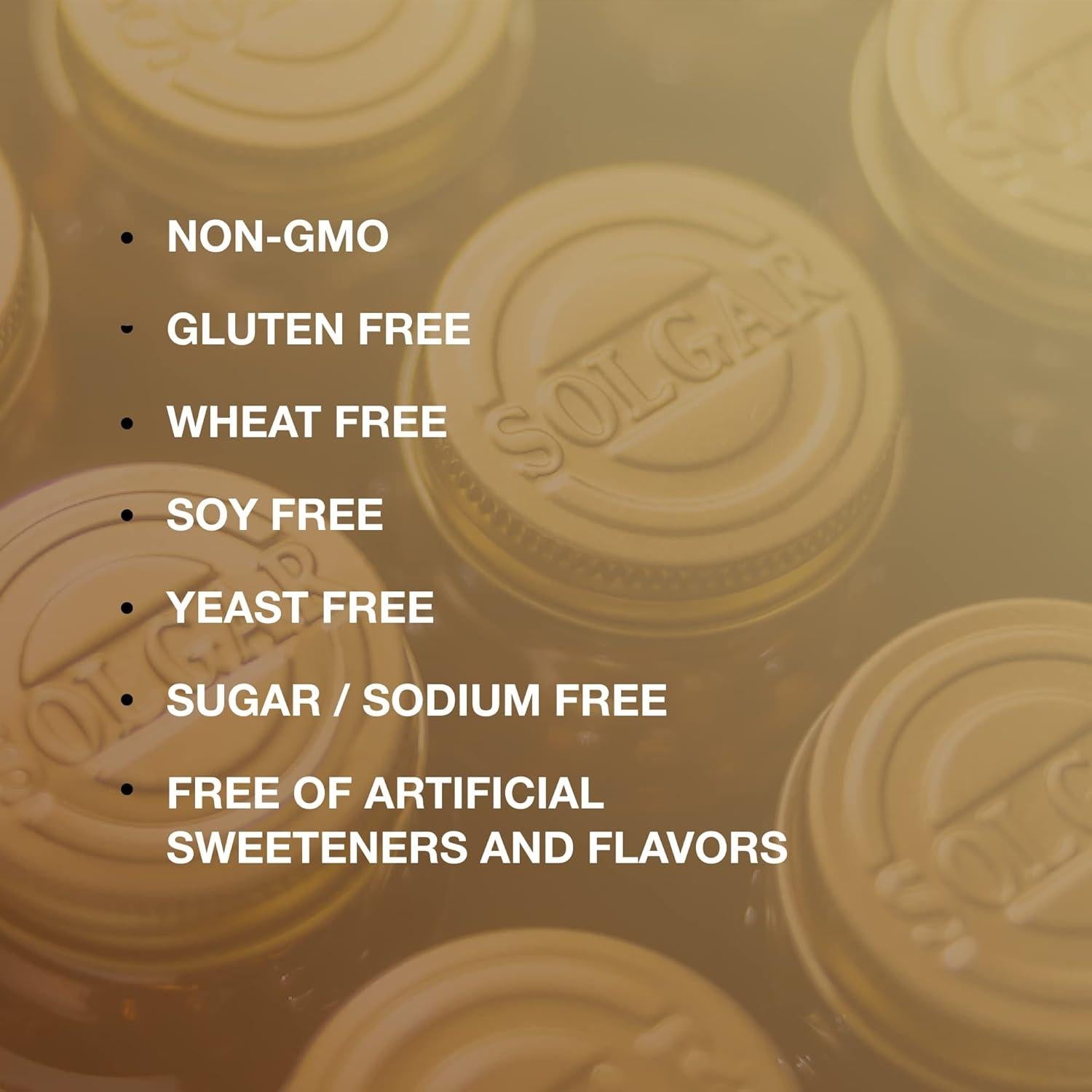 Citrato de Magnesio Solgar 120 Tabletas - Absorbible, Vegano