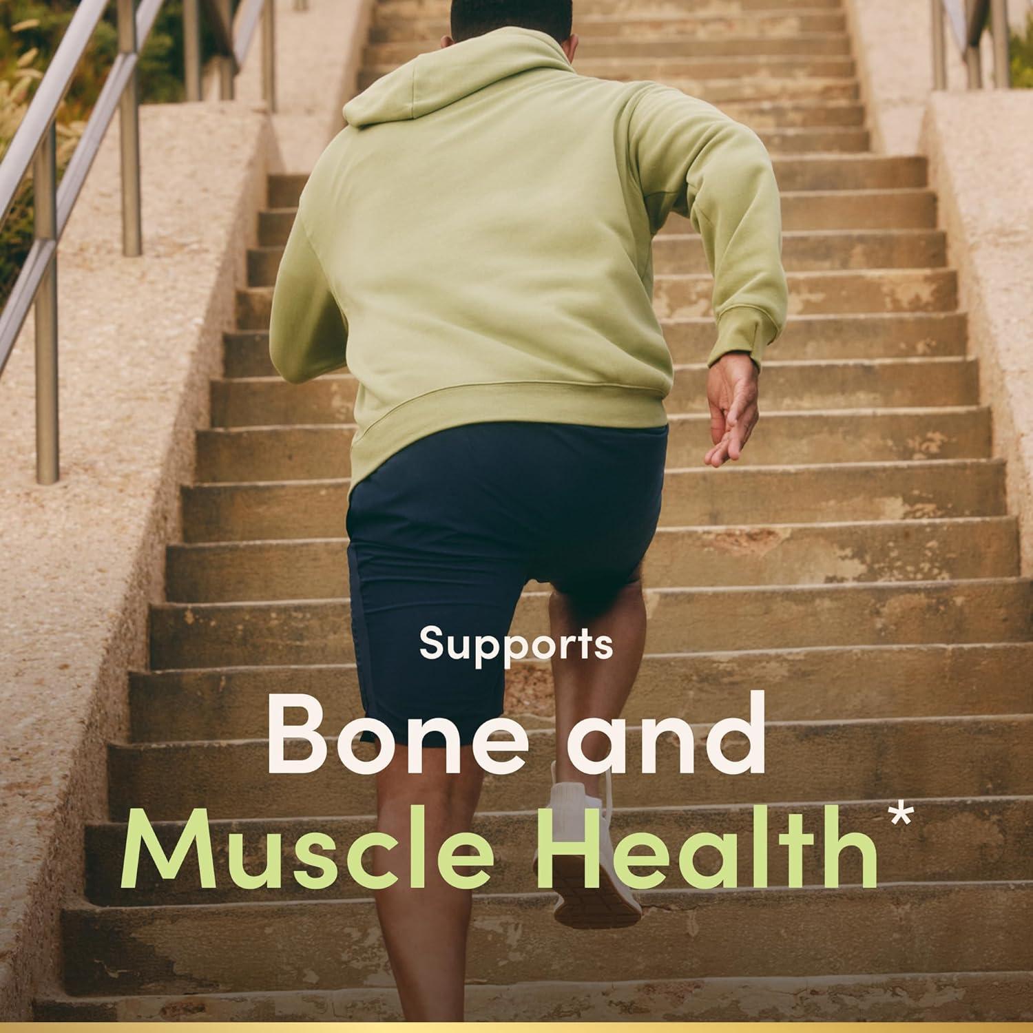 Suplemento de Magnesio Nature's Bounty 500 mg 100 Tabletas