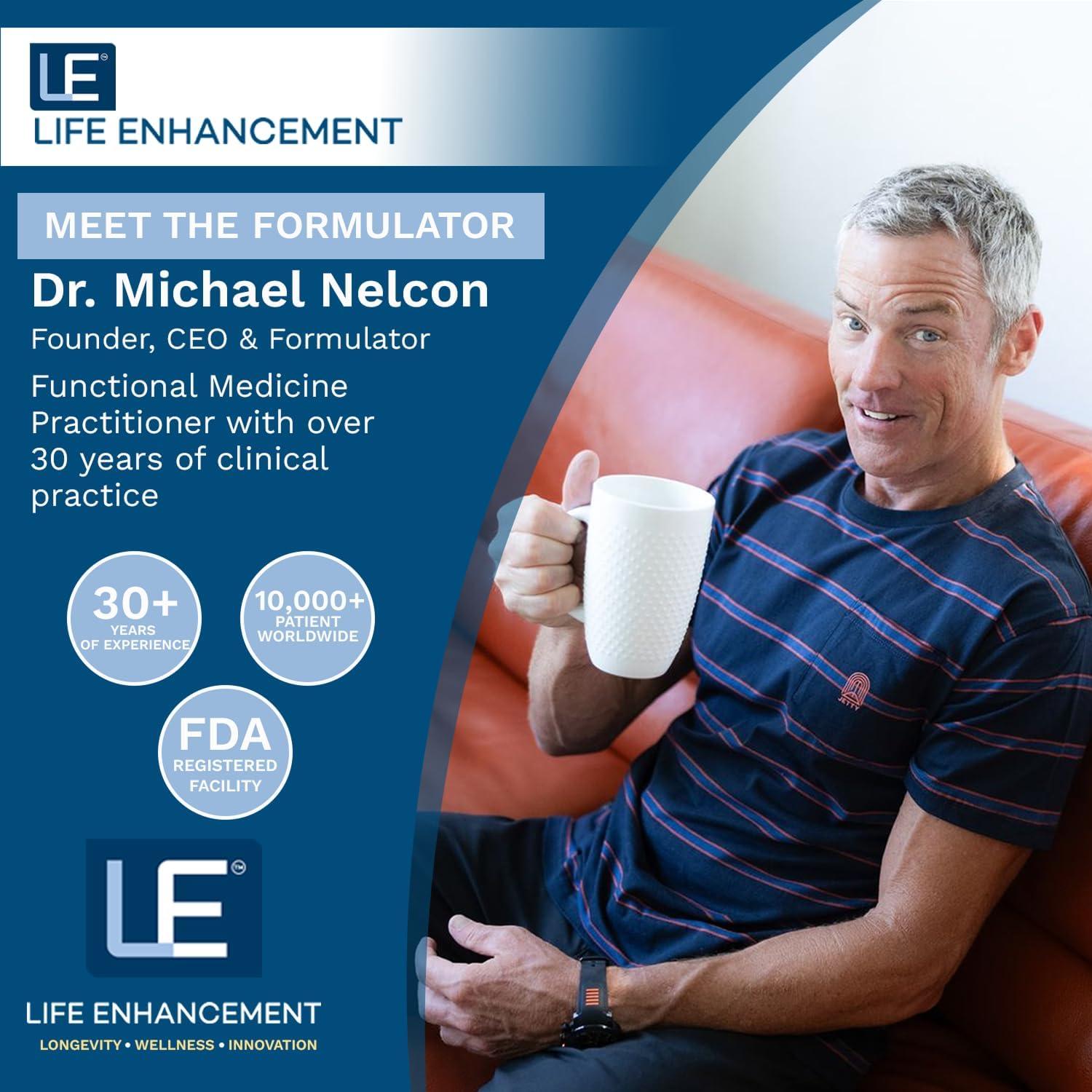 Suplemento de Potasio Life Enhancement 1020 mg 240 Cápsulas