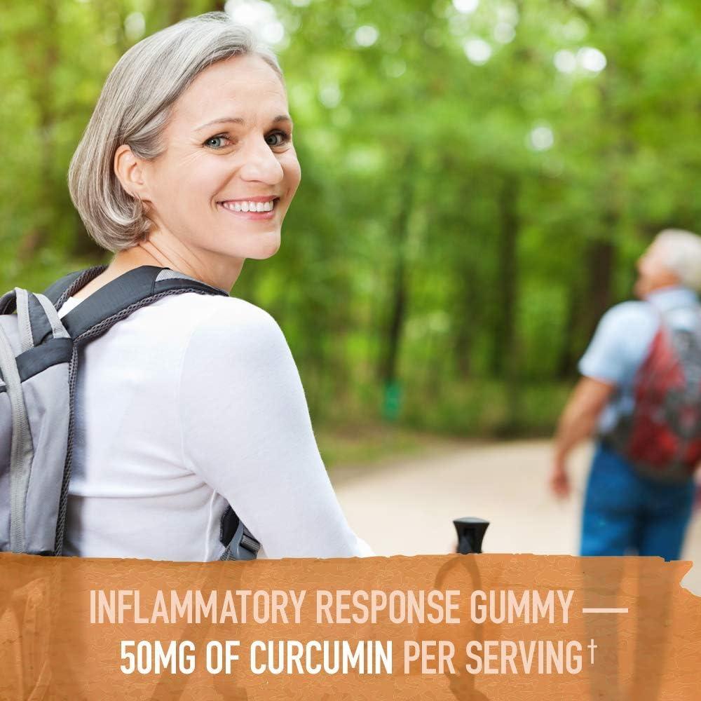 Gummy de Cúrcuma Orgánica Jardín de Vida - 120 Gomas Veganas